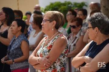 Misa y procesión de la Virgen de la Paloma en La Viña (Foto Francisco Javier Santana)